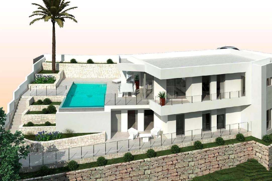villa in Moraira(Sol park) for sale, built area 286 m², air-condition, plot area 800 m², 3 bedroom, 2 bathroom, swimming-pool, ref.: AM-12126DA-3700-6