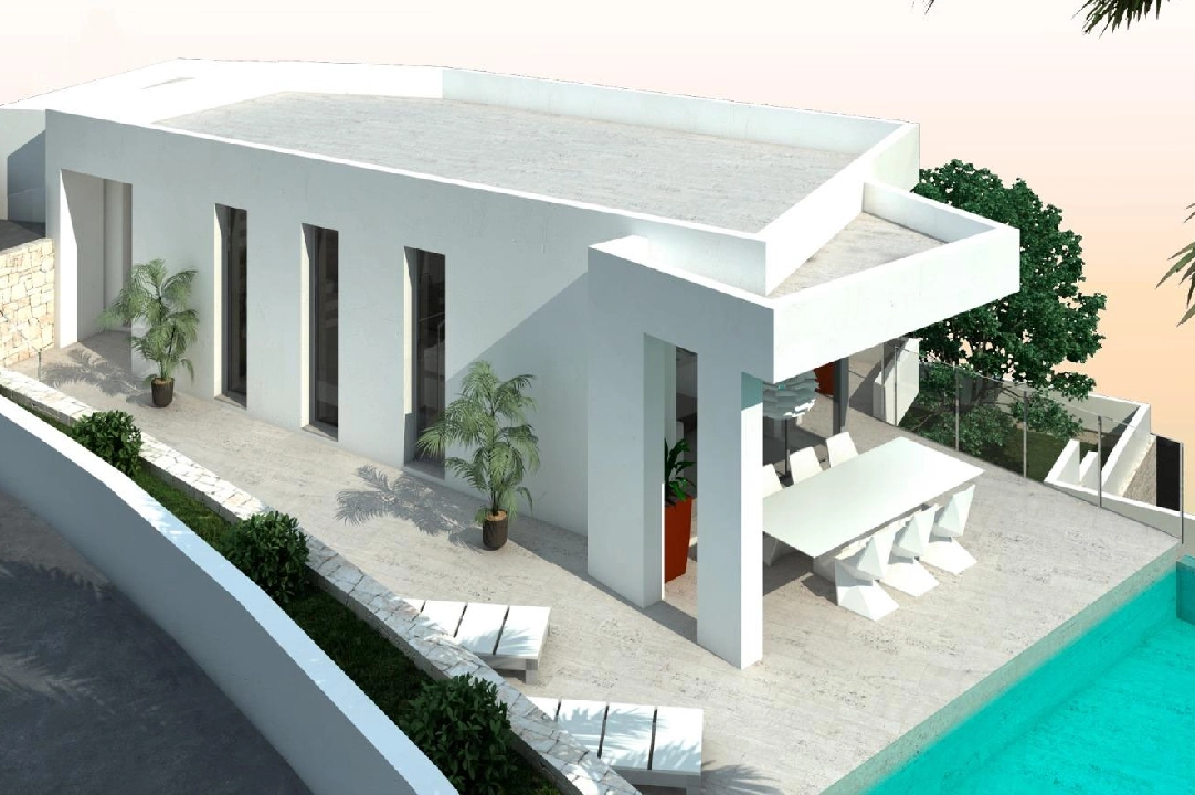 villa in Moraira(Sol park) for sale, built area 286 m², air-condition, plot area 800 m², 3 bedroom, 2 bathroom, swimming-pool, ref.: AM-12126DA-3700-7