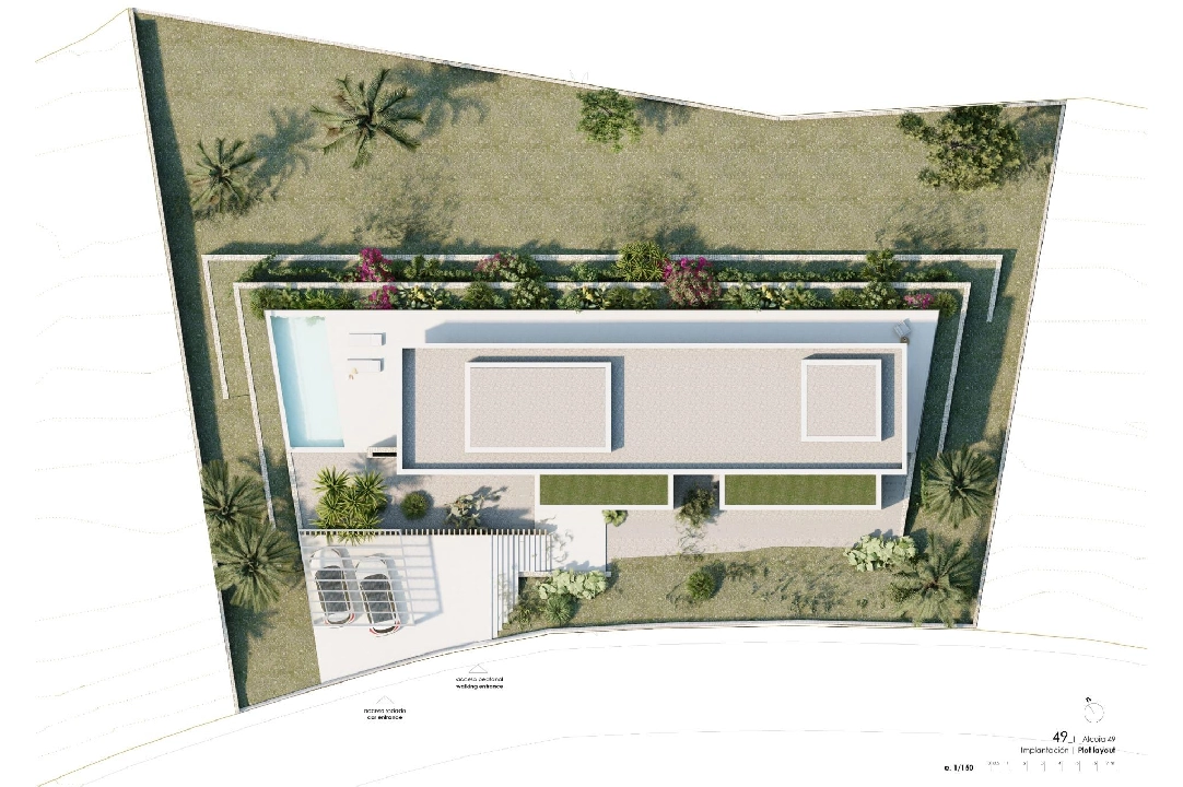 villa in Denia(La Sella) for sale, built area 176 m², air-condition, plot area 1514 m², 3 bedroom, 3 bathroom, swimming-pool, ref.: AM-12128DA-3700-17