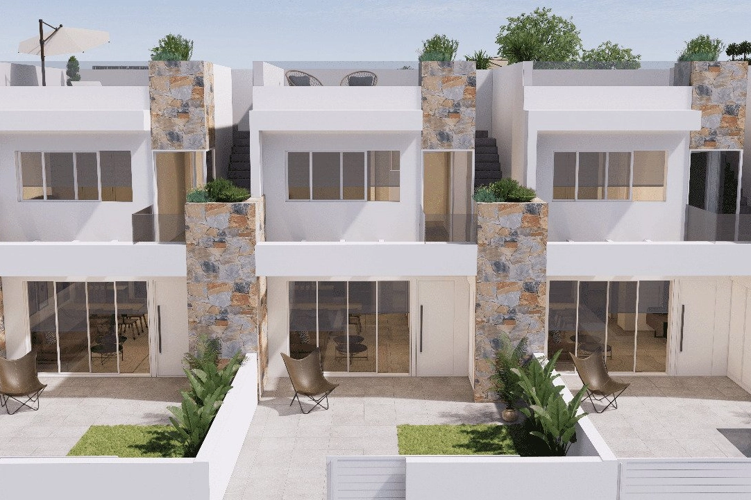 terraced house in Villamartin for sale, built area 120 m², plot area 82 m², 3 bedroom, 2 bathroom, swimming-pool, ref.: HA-VMN-250-R01-1