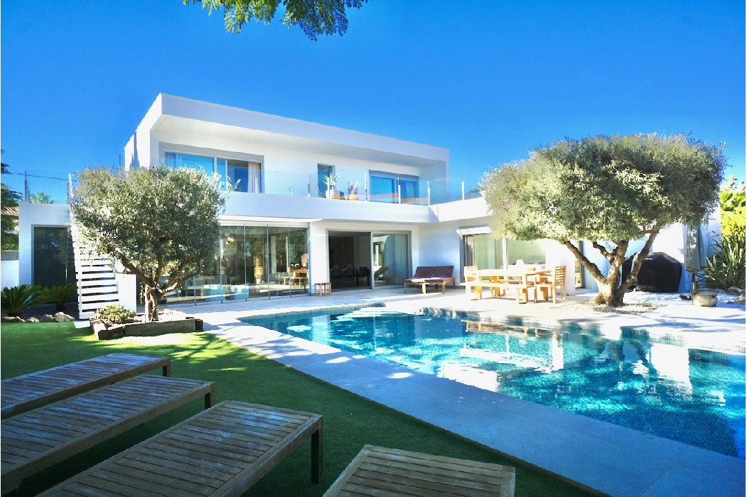 villa in Benissa(La Fustera) for sale, built area 308 m², air-condition, plot area 850 m², 4 bedroom, 3 bathroom, swimming-pool, ref.: CA-H-1723-AMBI-1