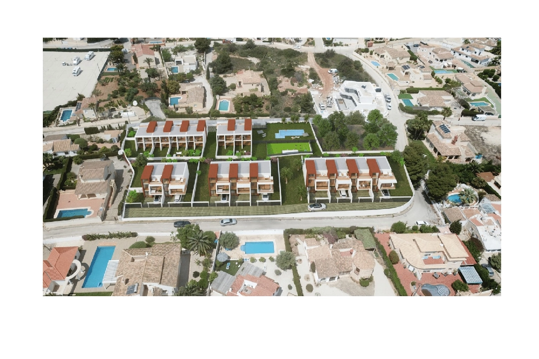 town house in Calpe(Marisol Park) for sale, built area 106 m², air-condition, plot area 138 m², 3 bedroom, 2 bathroom, swimming-pool, ref.: CA-B-1687-AMB-29