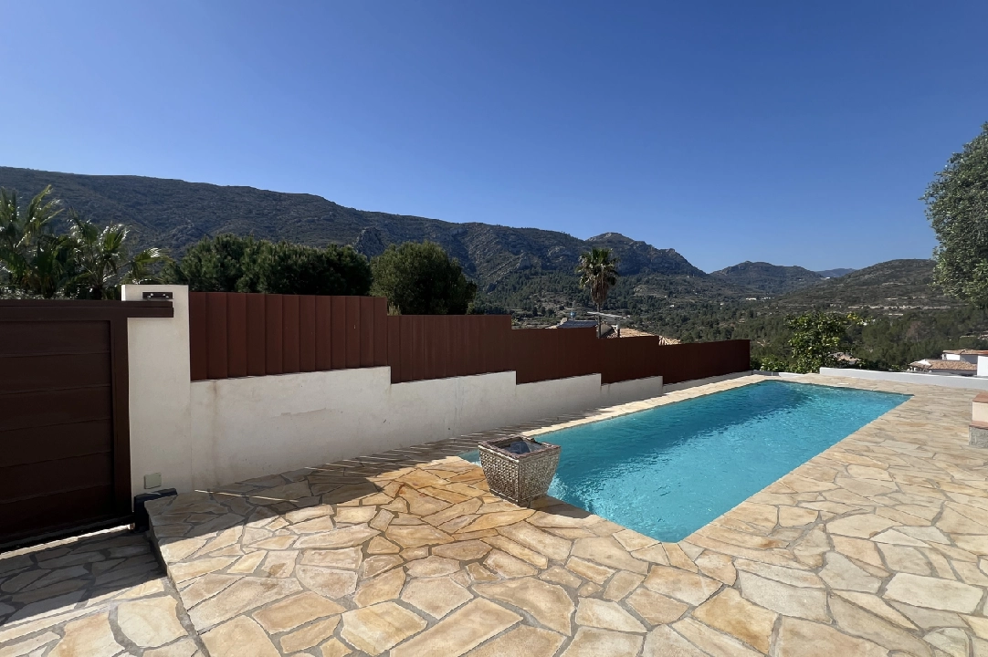 villa in Pedreguer for sale, built area 137 m², year built 2015, condition neat, + stove, air-condition, plot area 403 m², 2 bedroom, 2 bathroom, swimming-pool, ref.: RG-0124-3