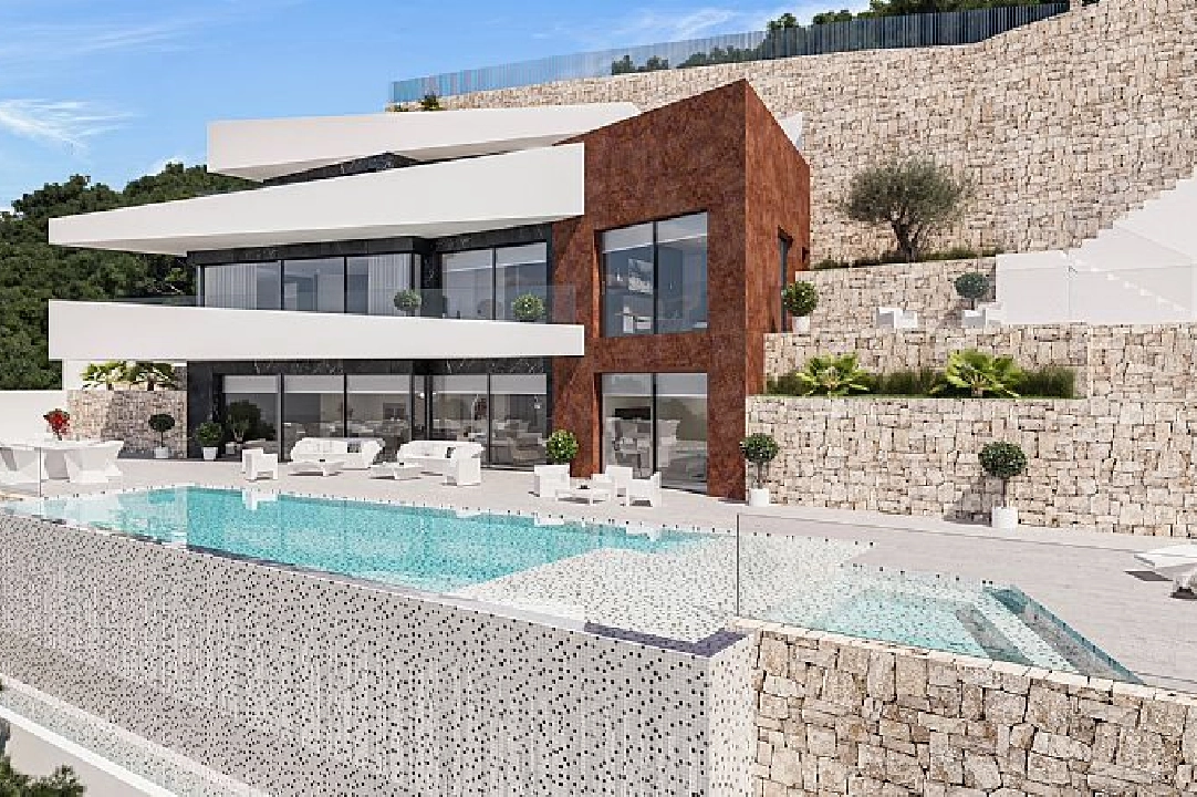 villa in Benissa(Raco de Galeno) for sale, built area 478 m², air-condition, plot area 1540 m², 4 bedroom, 4 bathroom, swimming-pool, ref.: CA-H-1742-AMB-1