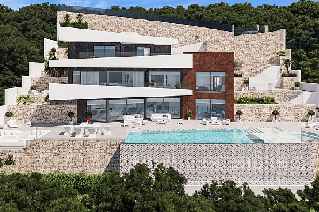 villa in Benissa(Raco de Galeno) for sale, built area 478 m², air-condition, plot area 1540 m², 4 bedroom, 4 bathroom, swimming-pool, ref.: CA-H-1742-AMB-2