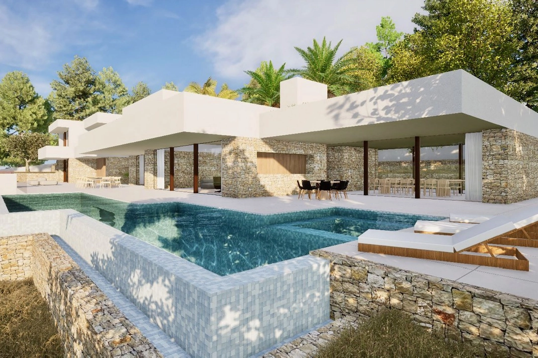 villa in Moraira(Fanadix) for sale, built area 2264 m², plot area 2896 m², 4 bedroom, 4 bathroom, swimming-pool, ref.: CA-H-1746-AMBI-1