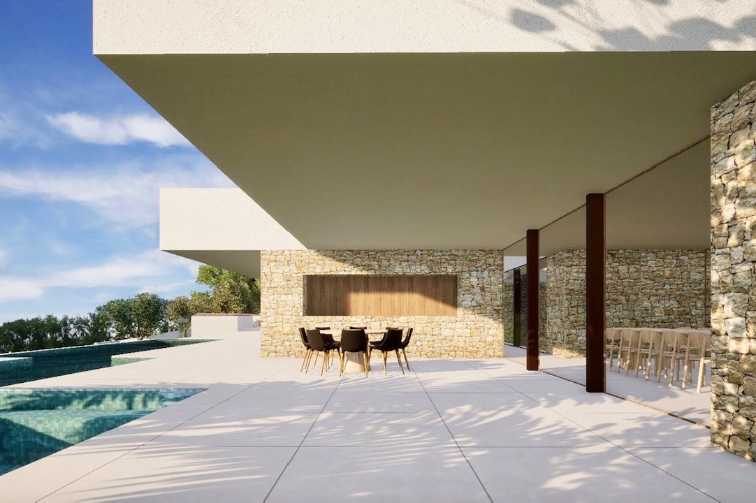 villa in Moraira(Fanadix) for sale, built area 2264 m², plot area 2896 m², 4 bedroom, 4 bathroom, swimming-pool, ref.: CA-H-1746-AMBI-5