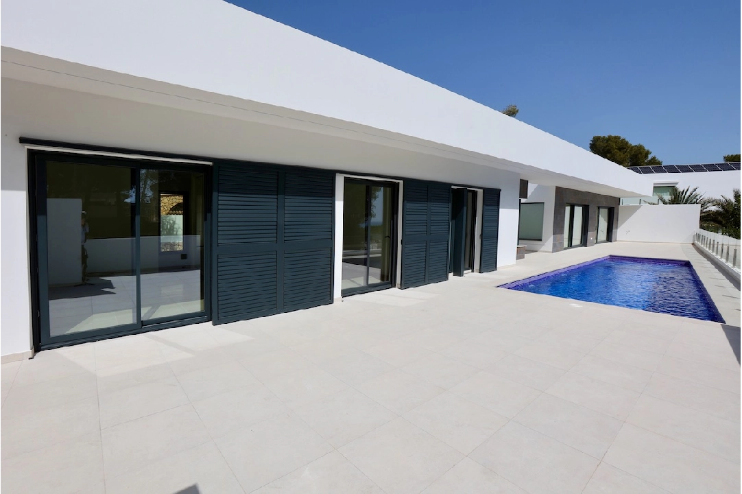 villa in Benissa(La Fustera) for sale, built area 300 m², air-condition, plot area 950 m², 4 bedroom, 3 bathroom, swimming-pool, ref.: CA-H-1747-AMB-3