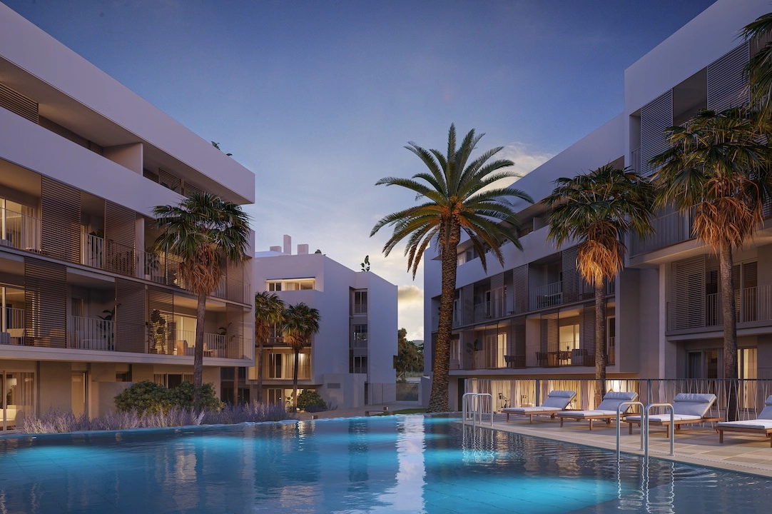 apartment in Javea(Puerto) for sale, built area 65 m², air-condition, 2 bedroom, 2 bathroom, swimming-pool, ref.: CA-A-1750-AMBI-9