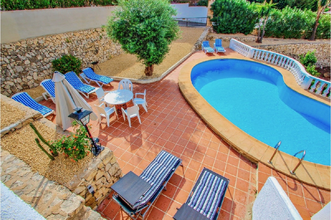 villa in Benissa(Baladrar) for sale, built area 170 m², air-condition, plot area 980 m², 4 bedroom, 2 bathroom, swimming-pool, ref.: CA-H-1757-AMB-28