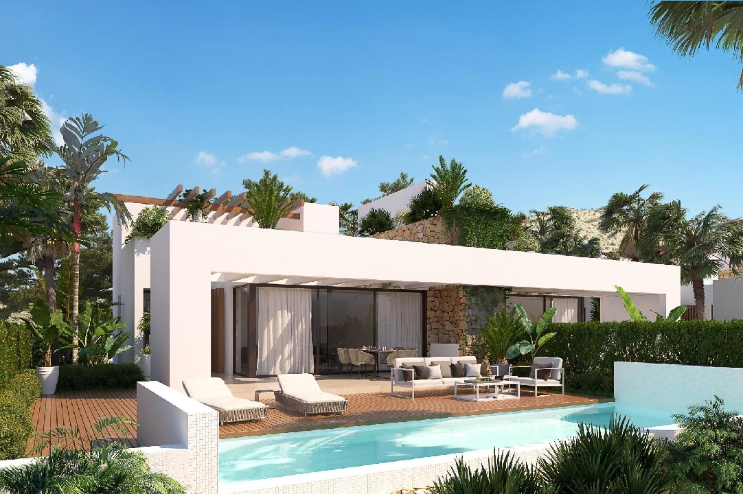 terraced house in Monforte del Cid(GOLF) for sale, built area 218 m², 2 bedroom, 3 bathroom, swimming-pool, ref.: AM-1133DA-3700-2