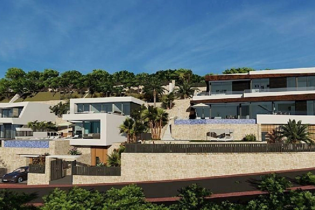 villa in Calpe(Urbanizaciones) for sale, built area 489 m², air-condition, plot area 770 m², 4 bedroom, 5 bathroom, swimming-pool, ref.: AM-1186DA-3700-14
