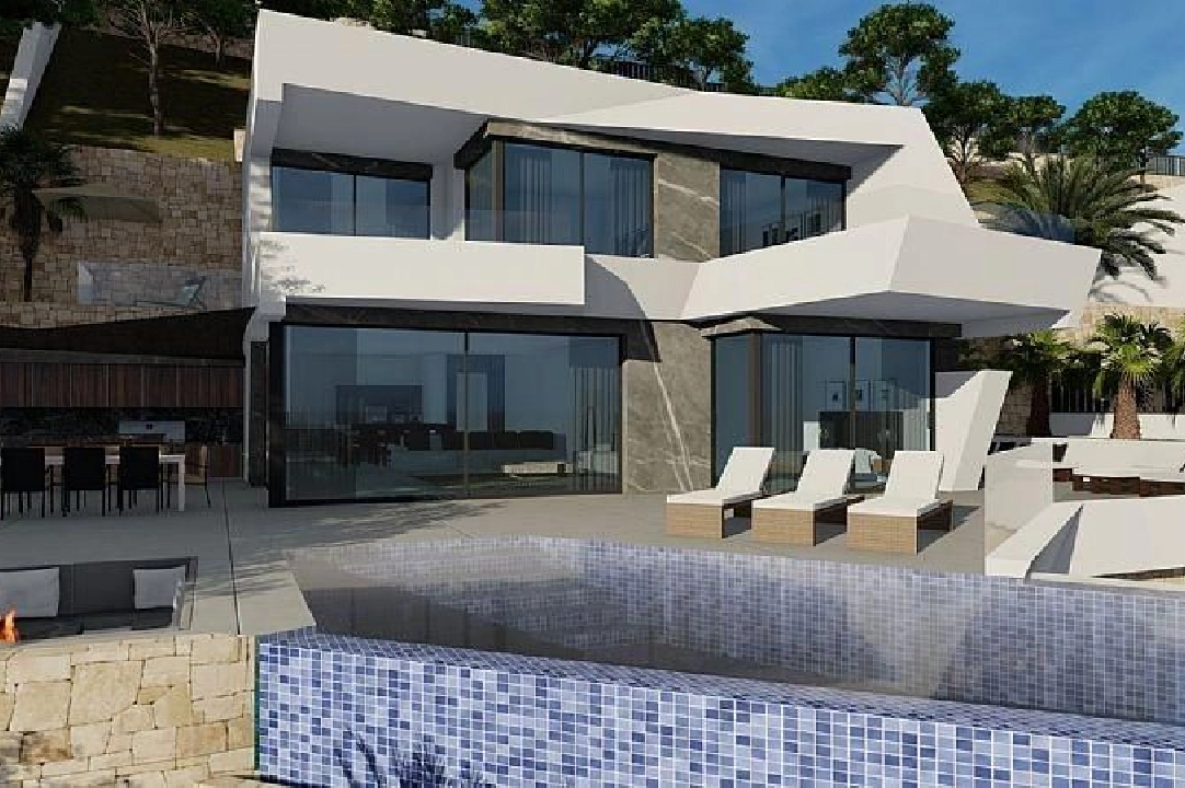 villa in Calpe(Urbanizaciones) for sale, built area 489 m², air-condition, plot area 770 m², 4 bedroom, 5 bathroom, swimming-pool, ref.: AM-1186DA-3700-2