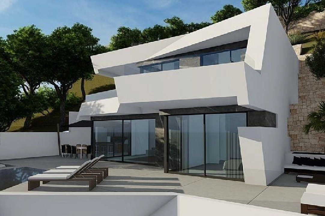 villa in Calpe(Urbanizaciones) for sale, built area 489 m², air-condition, plot area 770 m², 4 bedroom, 5 bathroom, swimming-pool, ref.: AM-1186DA-3700-4