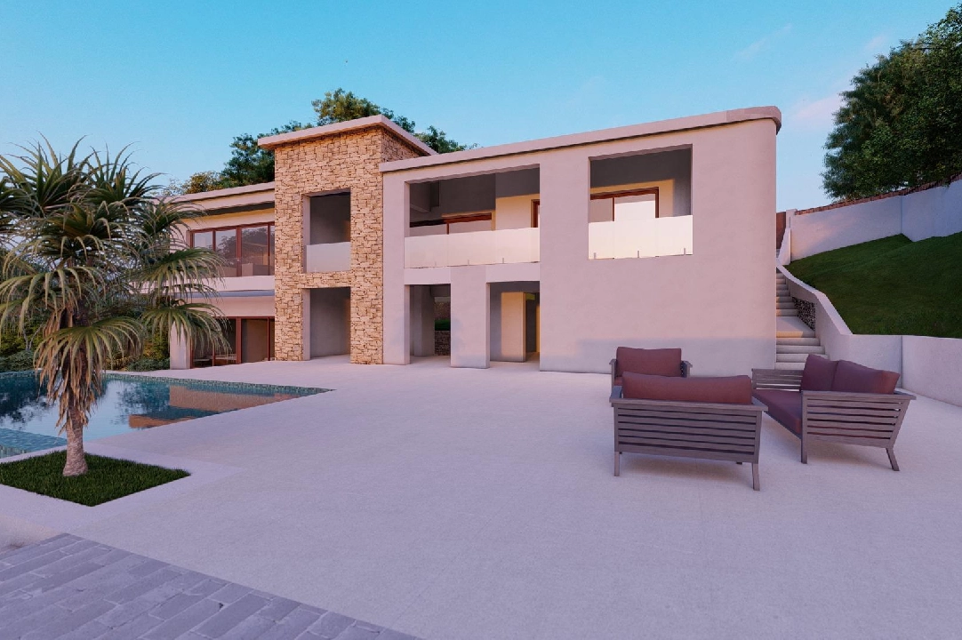 villa in Altea(La Sierra) for sale, built area 416 m², air-condition, plot area 1100 m², 4 bedroom, 4 bathroom, swimming-pool, ref.: AM-1229DA-3700-6
