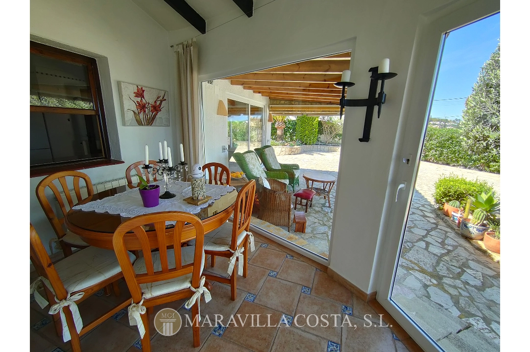 villa in Javea(Costa Nova) for sale, built area 330 m², air-condition, plot area 1610 m², 5 bedroom, 3 bathroom, swimming-pool, ref.: MV-M-2500-22