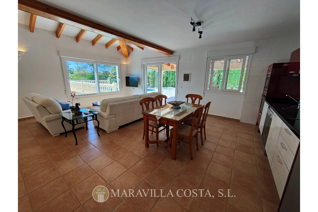 villa in Javea(Costa Nova) for sale, built area 330 m², air-condition, plot area 1610 m², 5 bedroom, 3 bathroom, swimming-pool, ref.: MV-M-2500-32