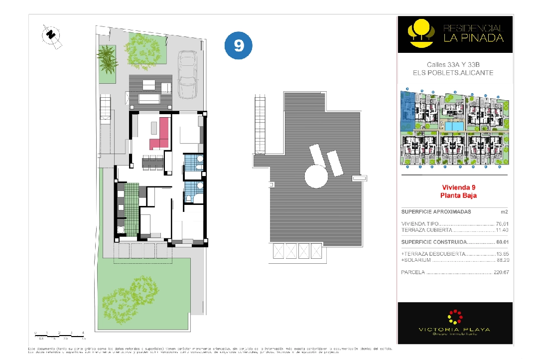 duplex house in Els Poblets for sale, built area 85 m², year built 2024, plot area 221 m², 3 bedroom, 2 bathroom, ref.: VP-0823-3