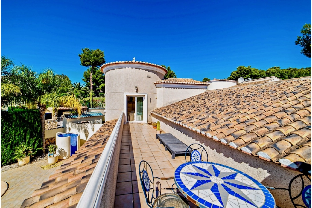 villa in Benissa(La Fustera) for sale, built area 220 m², air-condition, plot area 994 m², 4 bedroom, 3 bathroom, swimming-pool, ref.: CA-H-1756-AMB-8