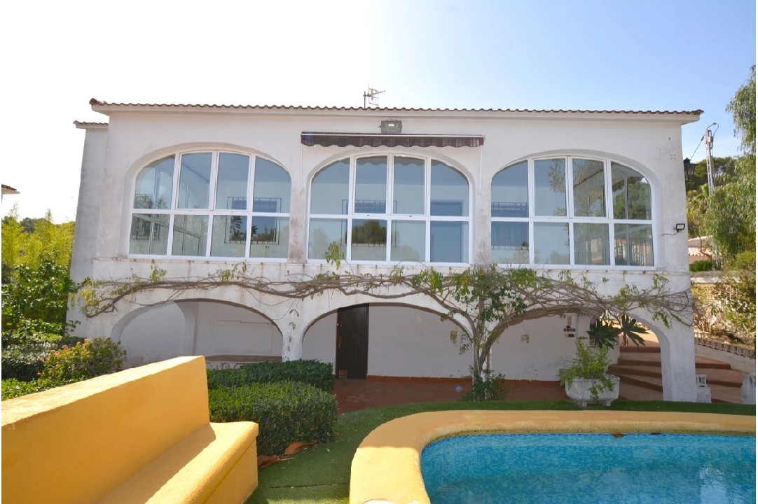 villa in Denia for sale, built area 230 m², year built 1974, condition neat, + central heating, air-condition, plot area 1396 m², 4 bedroom, 2 bathroom, swimming-pool, ref.: BC-7708-3