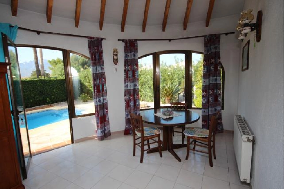summer house in Els Poblets(Els Poblets) for holiday rental, built area 125 m², year built 1985, condition neat, + central heating, air-condition, plot area 400 m², 3 bedroom, 3 bathroom, swimming-pool, ref.: V-0815-5