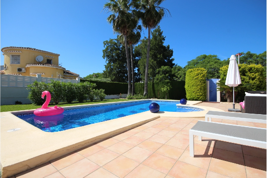 villa in Els Poblets(Barranquets) for holiday rental, built area 162 m², year built 2001, condition neat, + central heating, air-condition, plot area 650 m², 3 bedroom, 3 bathroom, swimming-pool, ref.: T-1115-2