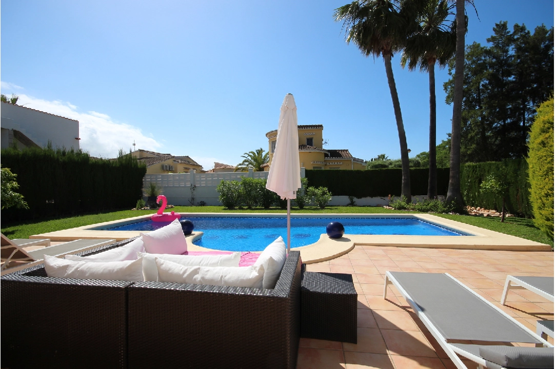 villa in Els Poblets(Barranquets) for holiday rental, built area 162 m², year built 2001, condition neat, + central heating, air-condition, plot area 650 m², 3 bedroom, 3 bathroom, swimming-pool, ref.: T-1115-27