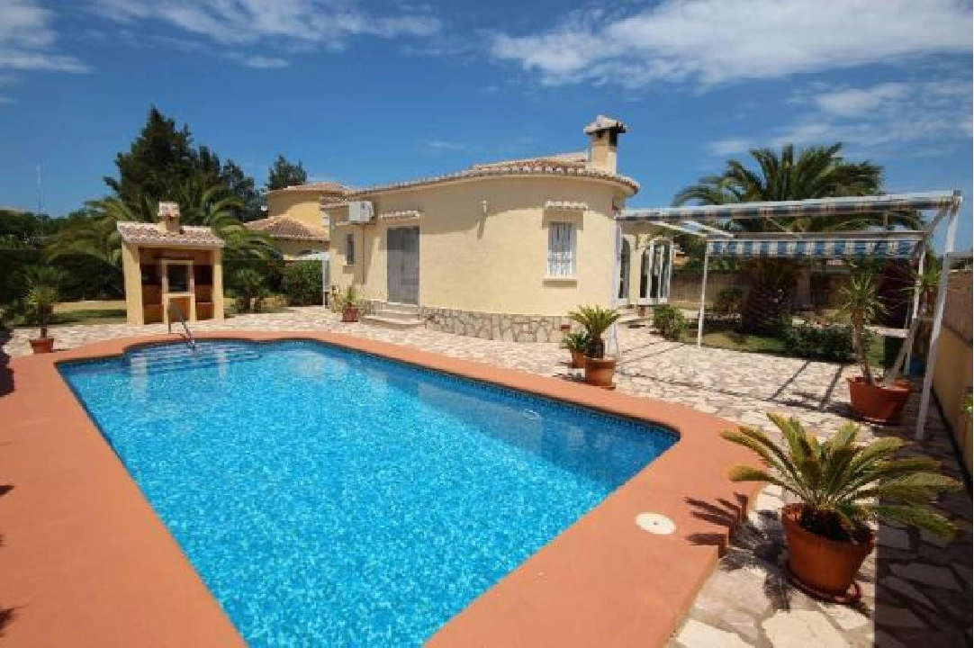 villa in Els Poblets for holiday rental, built area 92 m², year built 1999, plot area 500 m², 2 bedroom, 2 bathroom, swimming-pool, ref.: T-4711-1