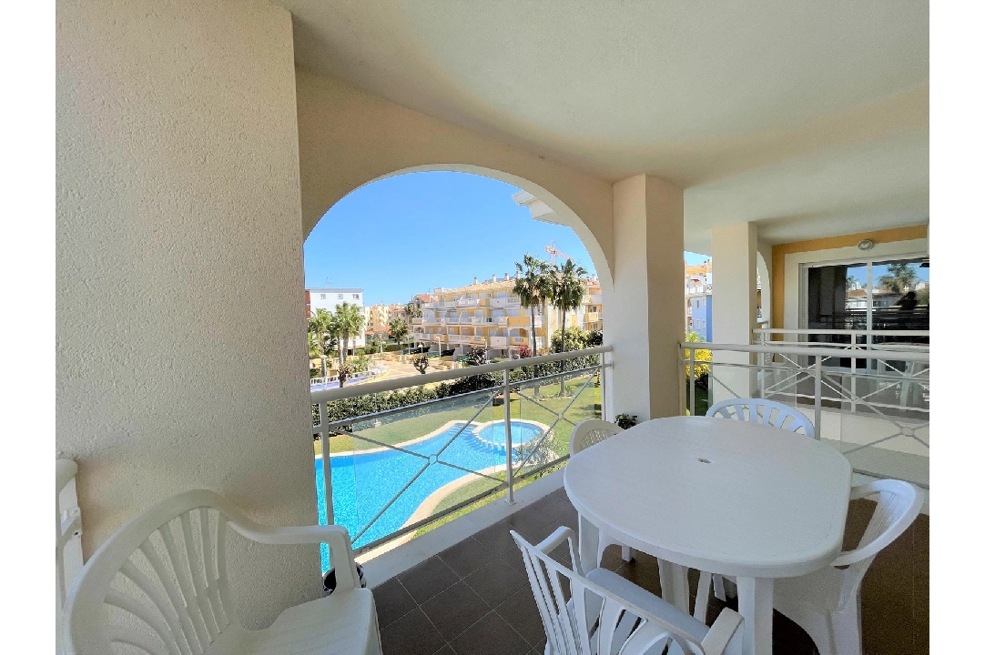 apartment in Denia(Las Marinas) for holiday rental, built area 90 m², year built 2003, condition neat, + central heating, air-condition, 1 bedroom, 1 bathroom, swimming-pool, ref.: T-0318-4